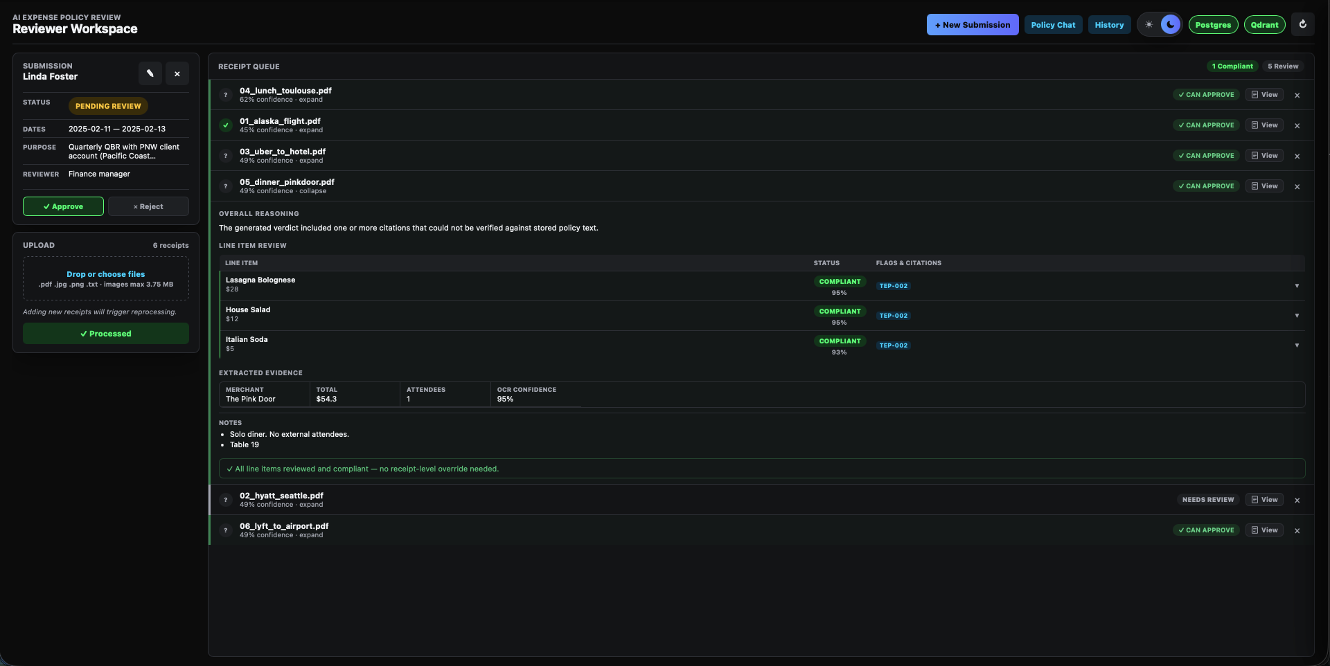 AI Expense Policy Review preview